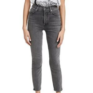 AGOLDE Nico High Rise Slim Fit Organic Cotton Jeans in Ceremony Size 25